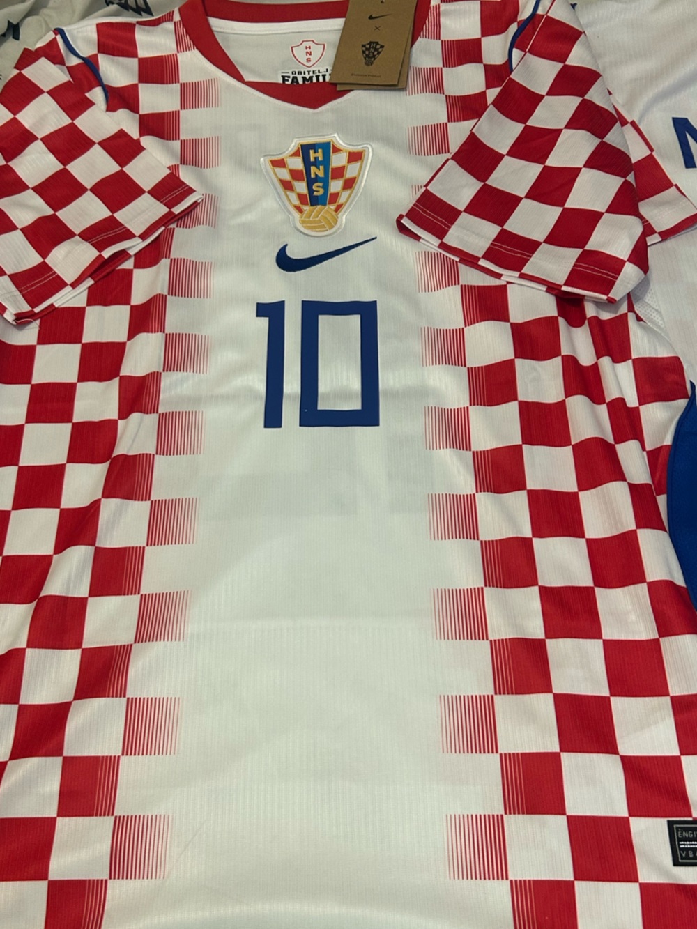 NIKE CROATIA Nat'l Team LUKA MODRIC WORLD CUP Men's JERSEY All Sizes - Picture 2 of 5